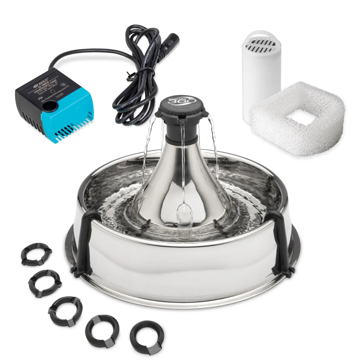 Drinkwell® Stainless Multi-Pet Fountain official product image