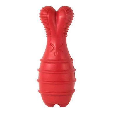 Grunt Fetch Stick Bunny Dog Toy, Red product image