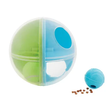 A-Maze Ball Dog Puzzle Treat Ball Dog Enrichment Toy, Green product image
