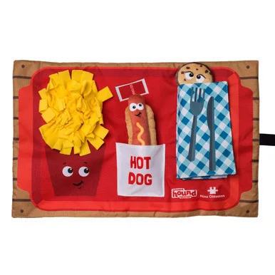 Activity Matz Fast Food Fun Dog Puzzle Mat, Multi product image