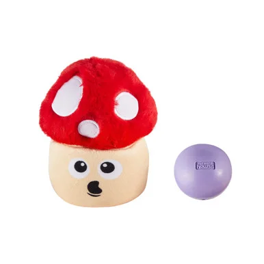 Snack Palz Interactive Plush Dog Puzzle with Treat Ball , Multi product image