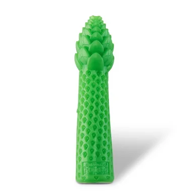 Dental Asparagus Treat-Dispensing Dental Dog Chew Toy, Medium, Green product image