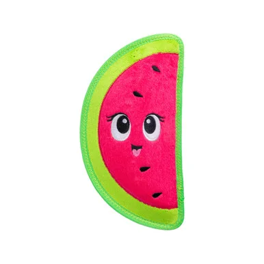 Tough Skinz Durable Dog Toy with Two Tough Layers, Watermelon, Red, Medium, Red product image