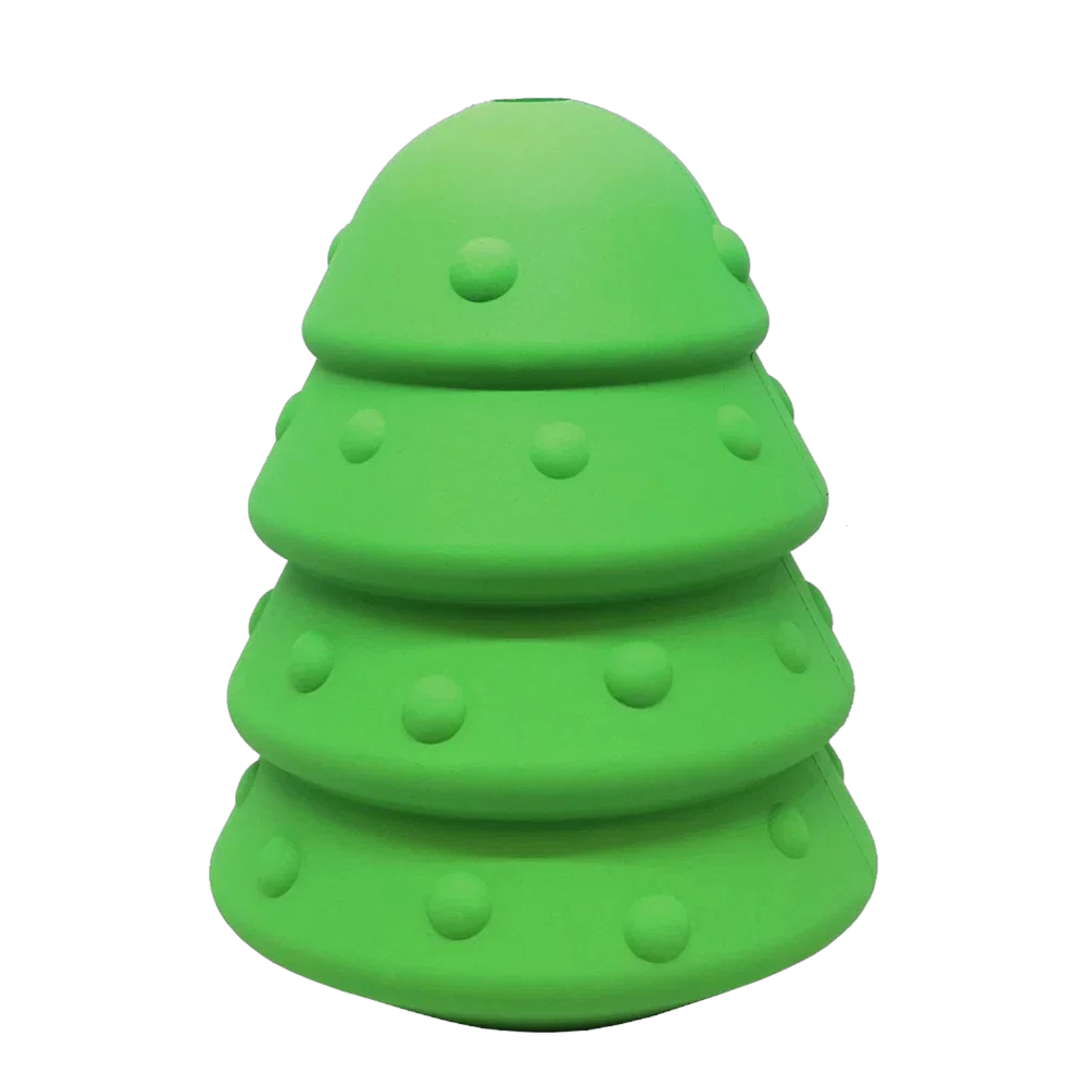 Christmas Tree Dog Toy - Durable Rubber Chew Toy for Large Dogs product image