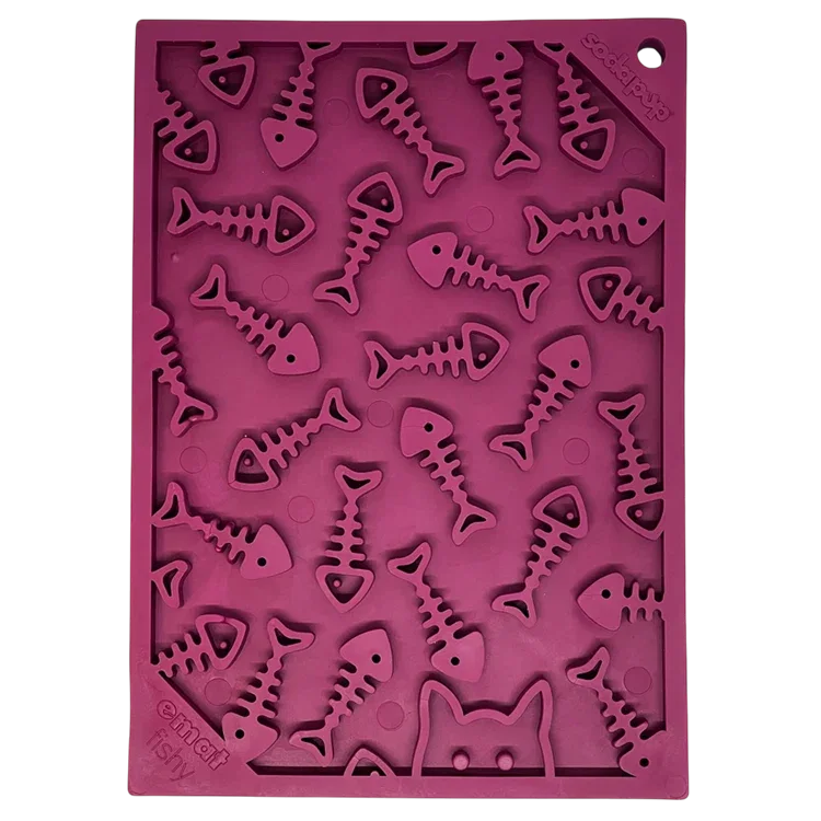 Fishy emat - Small Enrichment Lick Mat for Dogs and Cats product image