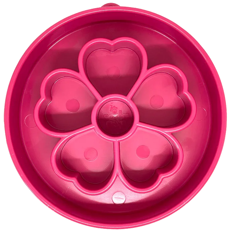 Flower eBowl Deep Slow Feeder Dog Bowl for Enrichment product image